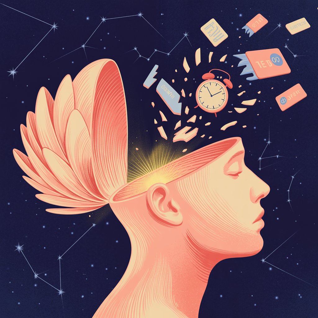 Sawir muujinaya qof dareemaya cadaadis nafsaani ah