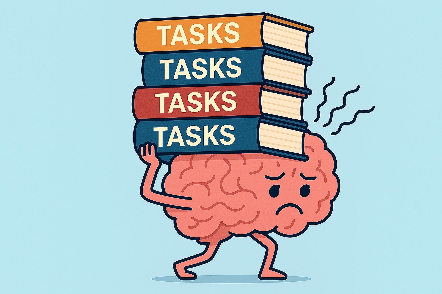 A glowing crystal labeled “Attention” protected inside a glass dome, while hands of social media, smartphones, and notifications try to grab it